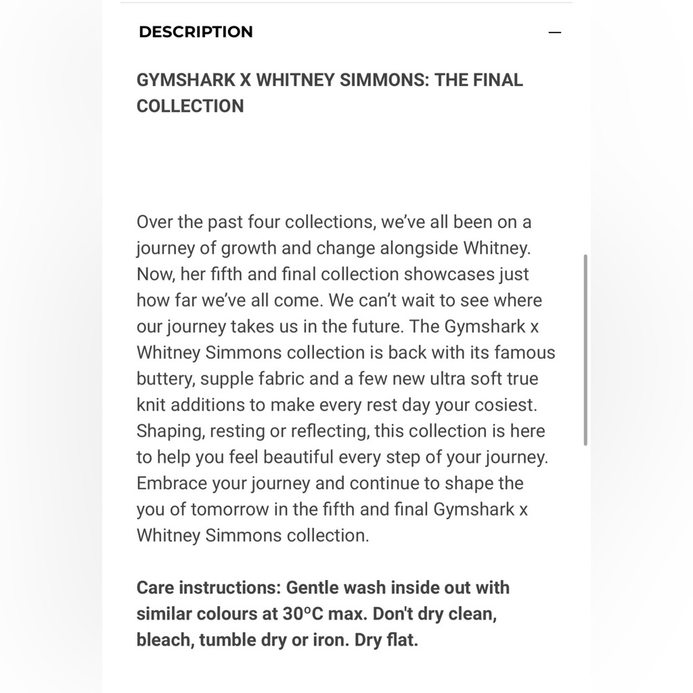 Gymshark X Whitney Simmons Eyelash Knit Jacket, Cement Brown, Small - Picture 10 of 11